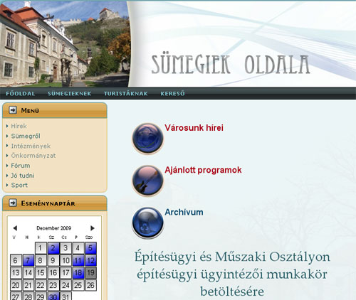 Pályázat építésügyi ügyintézői munkakör betöltésére