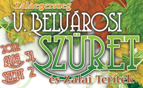 Augusztus végén ismét megrendezik a Belvárosi Szüretet Zalaegerszegen