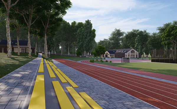 Sport- és rekreációs központ épül